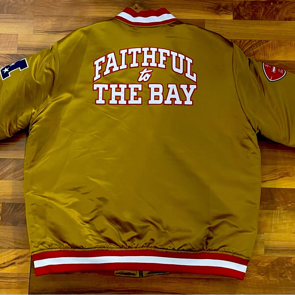 San Francisco 49ers Bomber Jacket 3XL